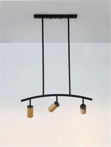 LED lustr Pogno 722 černé – GU10