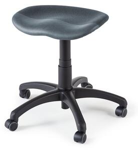 AJ Produkty Židle TYRA, bez opěradla, šedá