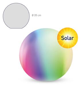 Tint LED koule Calluna Solar, CCT, RGB, Ø 35 cm