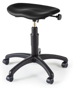 AJ Produkty Židle KEN, bez opěradla, černá