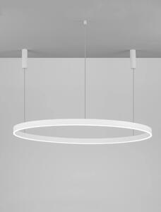 LED lustr Motif 150 bílé stmívatelné – Bílá