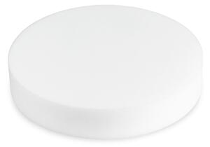 BELLATEX Molitan - pur na sedák Bílá průměr 38 cm výška 6 cm