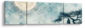 Obraz - Malba úplňku (170x50 cm)