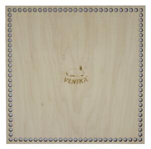 BELLATEX Dno - víko překližkové Natur 30x30 cm / otvory 8 mm