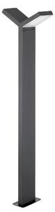 Venkovní LED lampa Park 2 x 6W 125 tmavě šedé – Šedá