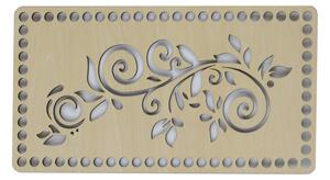 BELLATEX Dno - víko překližkové Natur 26x14 cm / otvory 8 mm