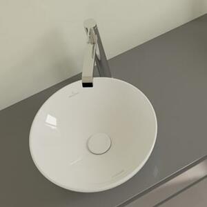 Villeroy & Boch Loop & Friends umyvadlo 38x38 cm kulatý na pult bílá lesk 4A450001