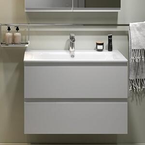Cersanit Moduo umyvadlo 80x44.5 cm obdélníkový zápustný bílá lesk K116-044