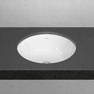 Villeroy & Boch Architectura umyvadlo 40x40 cm kulatý pod pult bílá lesk 5A754501