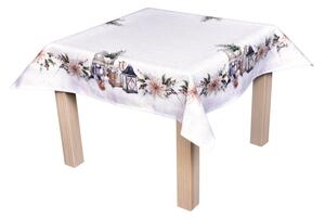 Forbyt Vánoční ubrus Skřítek s lucernou CYH6060C 85x85 cm