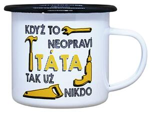 Plecháček s potiskem když to neopraví táta, 330 ml