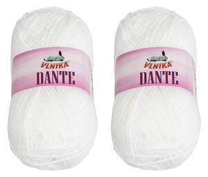 BELLATEX SET 2ks - Příze DANTE Bílá 100g / 160 m