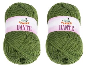 BELLATEX SET 2ks - Příze DANTE Zelená 100g / 160 m