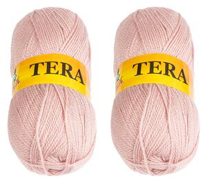 BELLATEX SET 2ks - Příze TERA Růžová 100g / 310 m