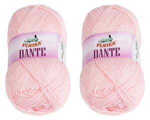 BELLATEX SET 2ks - Příze DANTE Růžová 100g / 160 m
