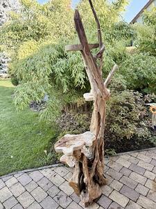 Škrabadlo kořen Teak pro kočky 198 cm