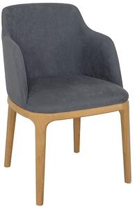 Jídelní židle kt188 masiv buk (Barva dřeva: Buk přírodní, Barva čalounění: Sab921)