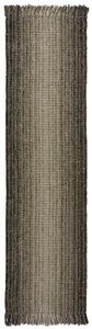 Flair Rugs koberce Kusový koberec Mottle Jute Ombre Grey - 60x230 cm