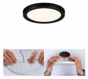 PAULMANN VariFit LED vestavné svítidlo Areo IP44 kruhové 118mm 3000K černá