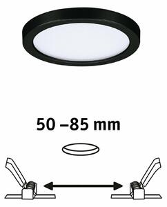 PAULMANN VariFit LED vestavné svítidlo Areo IP44 kruhové 118mm 4000K černá