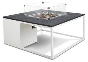 Krbový plynový stůl Cosiloft 100 bílý rám/ černý deska COSI