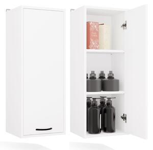 TP Living Horní závěsná koupelnová skříňka Nina 35 cm bílá