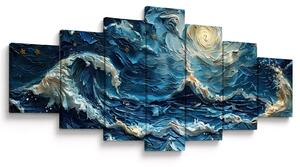 Obraz - Malba oblohy a moře (210x100 cm)