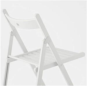 Bílá dřevěná židle SMART II