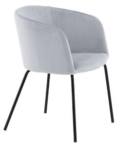 Jídelní židle Berit, šedá, S55xD55xV78