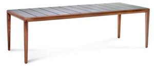 Roda Jídelní stůl Teka, Roda, obdélníkový 243x102x74 cm, rám teak, deska keramika dekor dle vzorníku