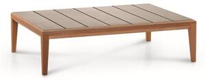 Roda Konferenční stolek Teka, Roda, obdélníkový 130x82x30 cm, rám teak, deska keramika dekor dle vzorníku
