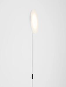 LED stmívatelná bílá stojací lampa Sinkro – Černá