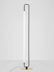 LED černá stojací lampa Wetro 32W