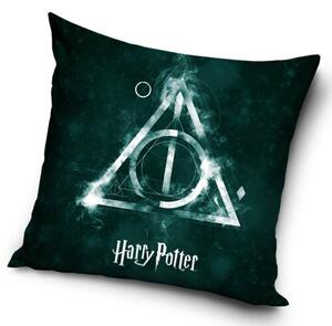 Carbotex Povlak na polštářek Harry Potter Relikvie Smrti, 40 x 40 cm