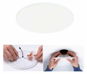 PAULMANN VariFit LED vestavné svítidlo Veluna Edge IP44 kruhové 200mm 4000K bílá stmívatelné