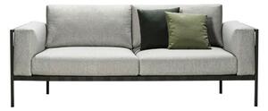 Tribu 2-místná pohovka Natal Sofa, Tribu, 189x81x60 cm, rám hliník barva dle vzorníku, sedáky látka kat.E, barva dle vzorníku