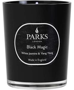 Vonná svíčka Black Magic (bílý jasmín, Ylang Ylang & santalové dřevo)