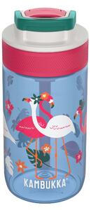 Kambukka Láhev pro děti Lagoon 400 ml Blue Flamingo