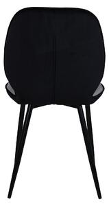 Jídelní židle Emma, 2ks, sametová, S47xD57xV89