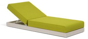 Vondom Polohovací lehátko Pixel, Vondom, 200x80x26 cm, matt polyethylen barva dle vzorníku, matrace venkovní látka Group 1A a 1B barva dle vzorníku