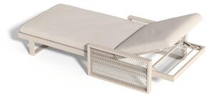 Vondom Polohovací lehátko s područkami The Factory, Vondom, 200x87x44 cm, rám hliník barva dle vzorníku, celopotah venkovní látka Group 1A a 1B barva dle vzorníku