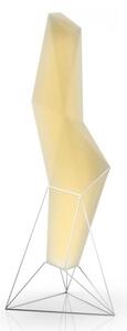 Vondom Venkovní lampa Faz, Vondom, 75x87x220 cm, LED, napájení kabelem, matt polyethylen barva ice