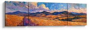 Obraz - Olejomalba krajiny (170x50 cm)