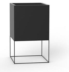Vondom Květináč Vela Basic, Vondom, 60x60x100 cm, matt polyethylen barva dle vzorníku