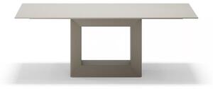 Vondom Jídelní stůl Vela, Vondom, obdélníkový 200x100x72 cm, matt polyethylen barva dle vzorníku, deska HPL s černým okrajem barva dle vzorníku