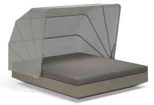 Vondom Denní postel se sklápěcí stříškou Vela, Vondom, 193x211x159 cm, matt polyethylen, matrace venkovní látka Group 1A a 1B, barevné provedení dle vzorníku