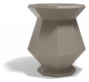 Vondom Venkovní květináč Origami Kashi, Vondom, 94x94x120 cm, matný polyethylen, barva dle vzorníku
