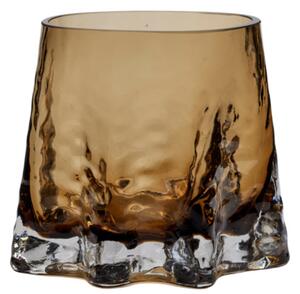 COOEE Design Skleněný svícen Gry Cognac - Medium CED427
