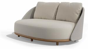Tribu Pohovka 2-sed Elio Sofa, Tribu, 166x102x69,5 cm, rám teak, výplet lanko linen, včetně polstrování látka kat.D