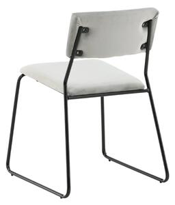 Jídelní židle Kenth, 2ks, šedá, S40xD52xV76